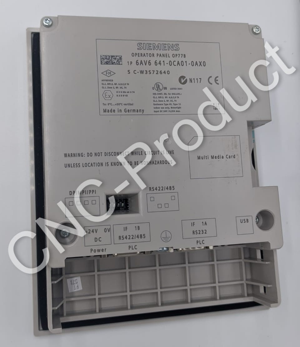 Pannello Siemens 6AV6 641-0CA01-0AX0