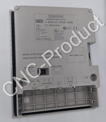Pannello Siemens 6AV6 641-0CA01-0AX0